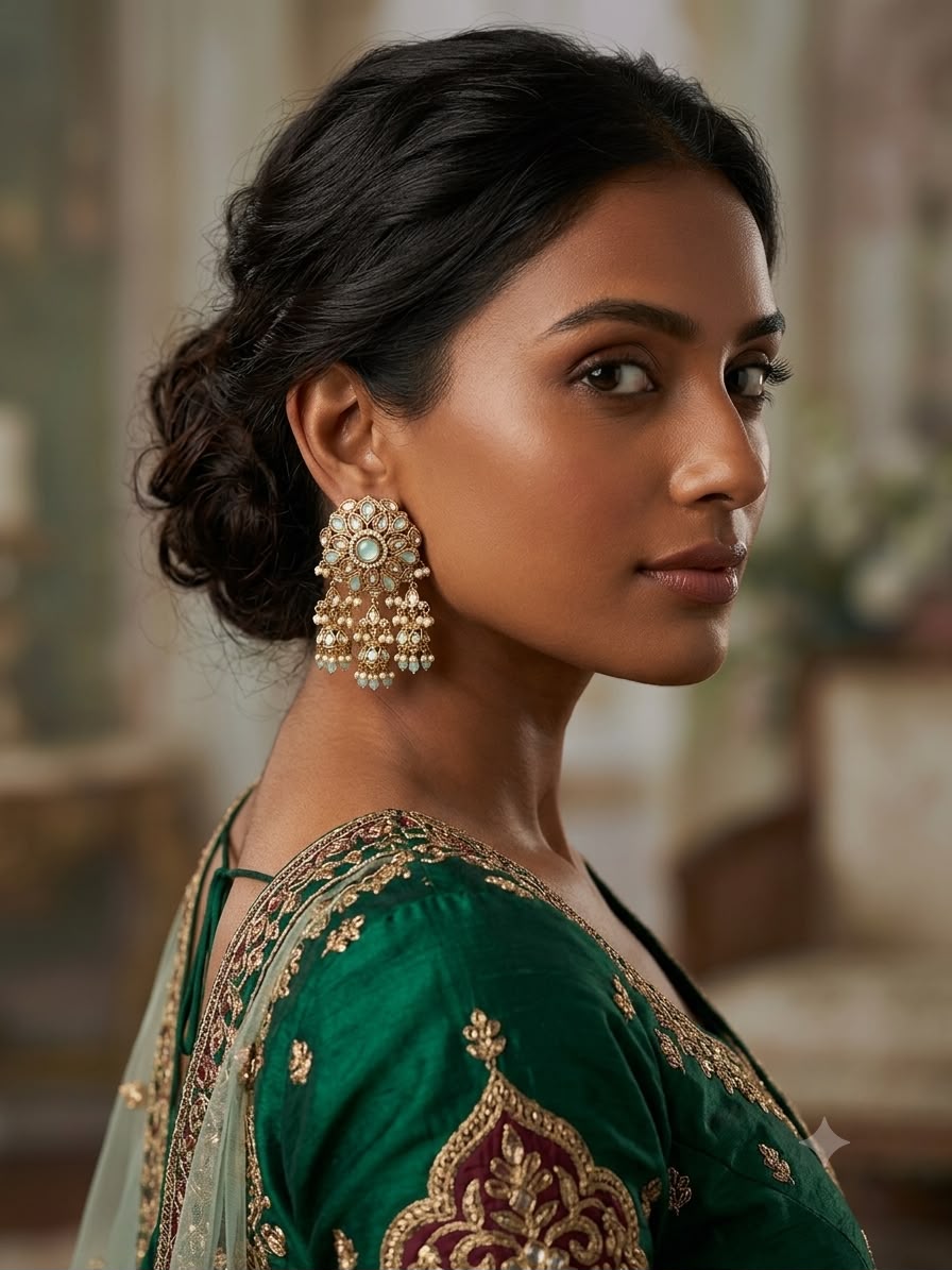ethnic polki earings
